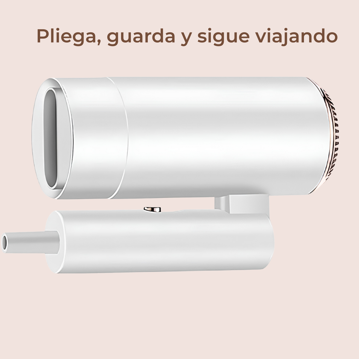 Secador de pelo iónico plegable de 1500 W para viaje